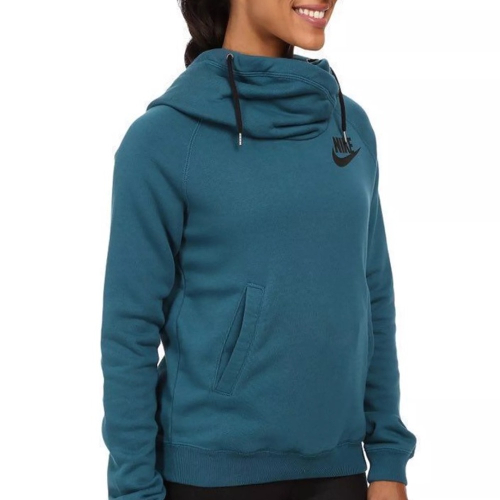 Teal Nike hoodie
